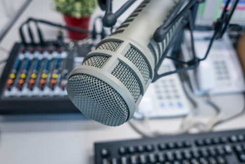 image of a microphone